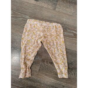 Milk Barn Bamboo Floral Print Leggings Soft Comfy Casual Everyday 3-6‎ Months #9